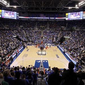 A packed Chaifetz Arena.